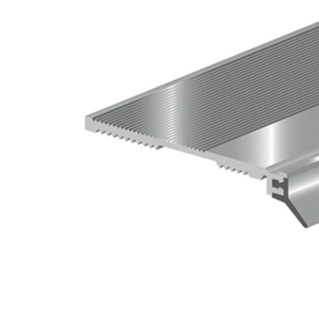 Deltafix slijtstrip aluminium aluminium 5x220cm