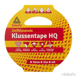 Deltafix  Duct Tape klussentape wit 50mm 25m