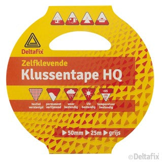 Deltafix  Duct Tape klussentape grijs 50mm 25m