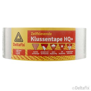 Deltafix  Duct Tape klussentape grijs 50mm 50m