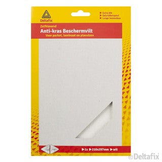 Deltafix anti-krasvilt rechthoek wit 210x297mm