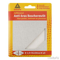 Deltafix anti-krasvilt rechthoek wit 90x100mm