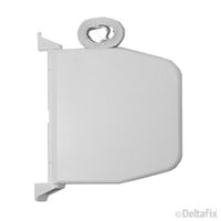 Deltafix bandopwinder 14mm kunststof wit