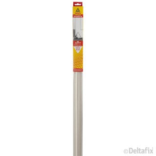 Deltafix dorpelstrip met flap wit 1,1m