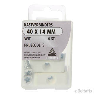 Deltafix kastverbinder 40x14mm 4st