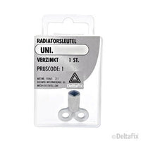 Deltafix radiatorsleutel zilver 5mm 4KT
