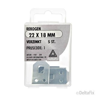 Deltafix rekoog 22x18mm 5st