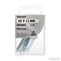 Deltafix rekoog 60x13mm 6st