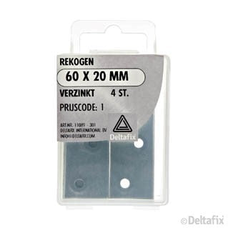 Deltafix rekoog 60x20mm 4st