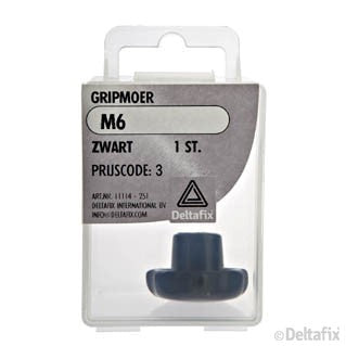 Deltafix gripmoer nylon M6 32mm