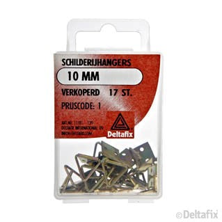 Schilderijhangers verkoperd 10mm (17 stuks)