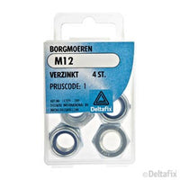 Deltafix borgmoer verzinkt staal M12 4st