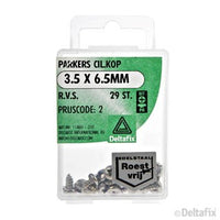 Deltafix plaatschroef philips kop cilinderkop 3,5x6.5mm 29st