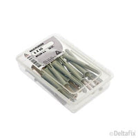 Deltafix nagelplug 6 mm nylon 6x60mm 20st