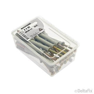 Deltafix nagelplug 8 mm nylon 8x80mm 20st