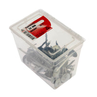 Deltafix plaatnagels vlakke geklonken kop verzinkt staal 50mm 50st