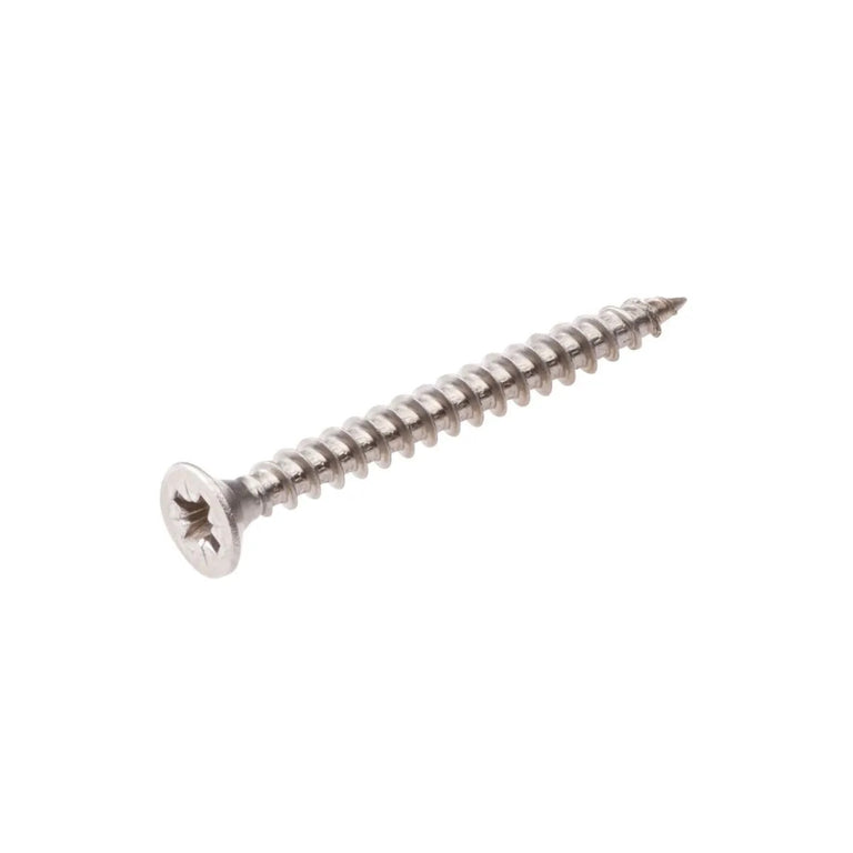 Deltafix spaanplaatschroef pozidrive platkop 6x90mm 25st