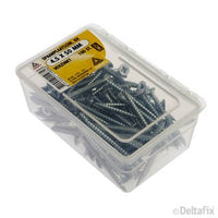 Deltafix spaanplaatschroef pozidrive platkop 4,5x50mm 100st