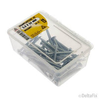 Deltafix spaanplaatschroef pozidrive platkop 5x50mm 50st