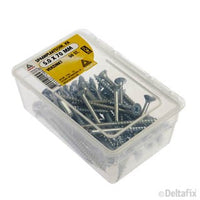 Deltafix spaanplaatschroef pozidrive platkop 5x70mm 50st