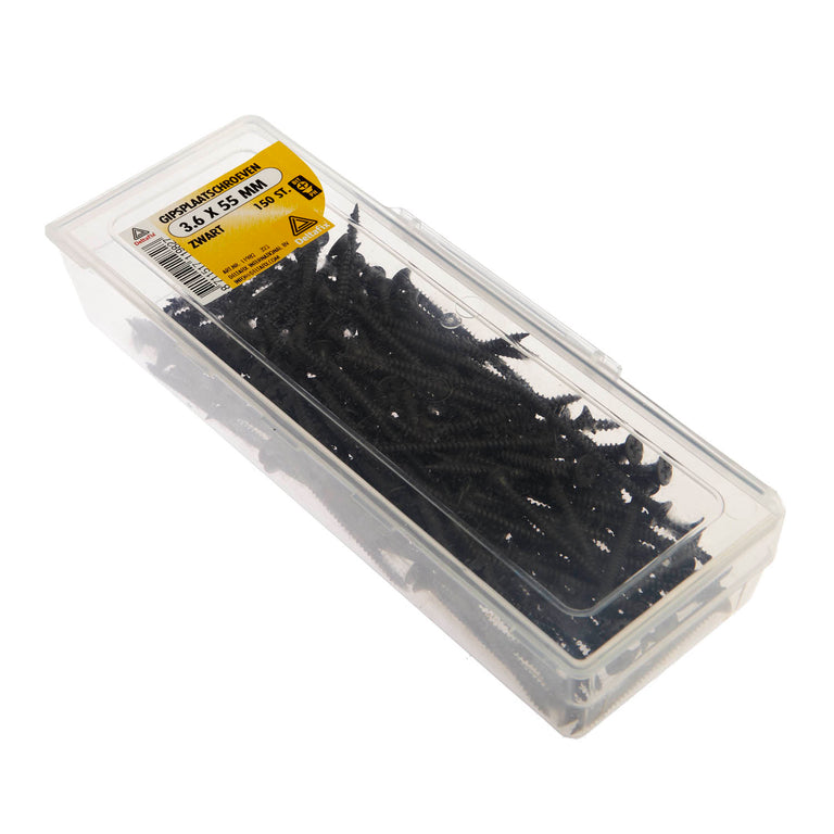 Deltafix gipsplaatschroef philips kop trompetkop 3,5x55mm 150st