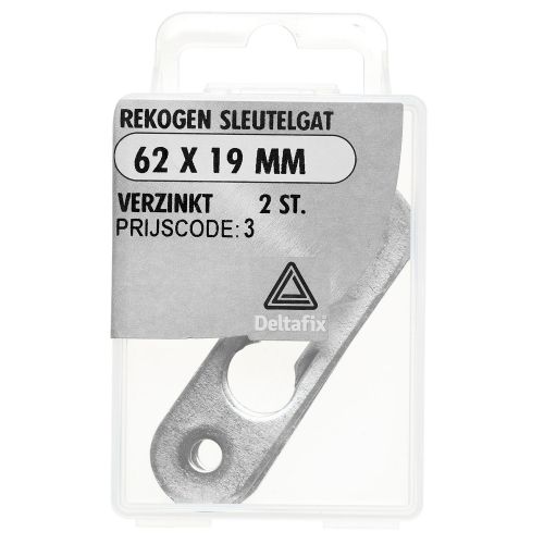 Deltafix rekoog 62x19mm 2st