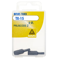 Deltafix torx bitje 2st