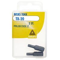 Deltafix torx bitje 2st