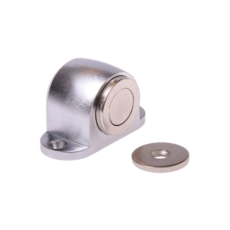 Deltafix deurvastzetter chroom satin staal