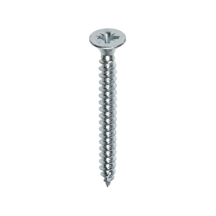 Deltafix spaanplaatschroef platkop 3,5x25mm 800st