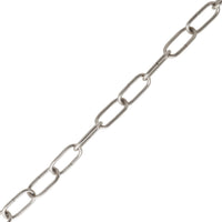 Deltafix sierketting 3mm vernikkeld metaal per meter