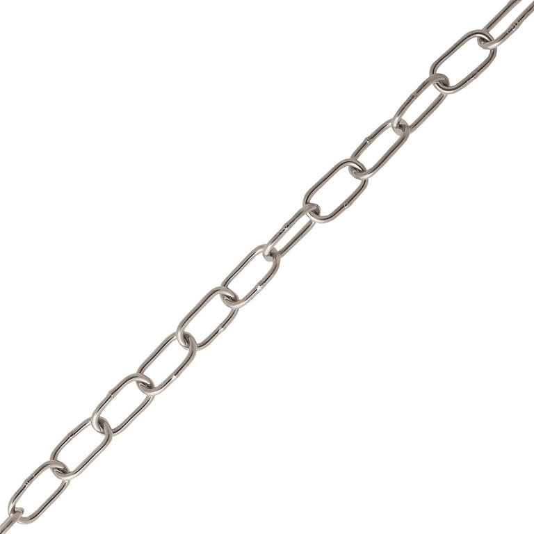 Deltafix sierketting 2mm vermessingd metaal per meter
