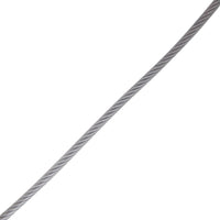 Deltafix staalkabel 4,5mm plastic omwikkeld staal 76m p/m