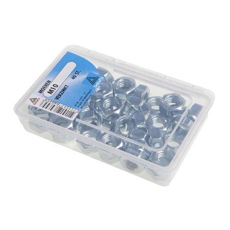 Deltafix moer verzinkt staal M12 25st