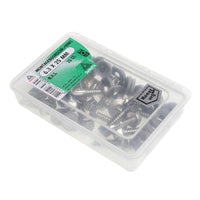 Deltafix montageschroef met ring zeskant RVS 6,3x32mm 25st
