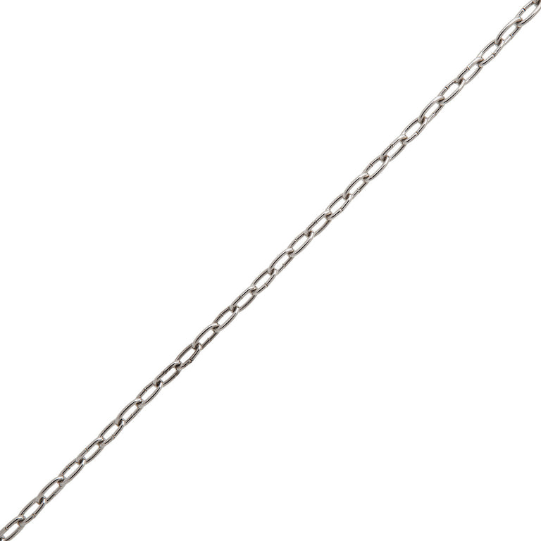 Deltafix klokketting 1,1mm vernikkeld metaal per meter