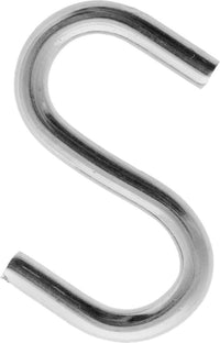 Deltafix S-haak verzinkt zilver 4,0x35mm 4st
