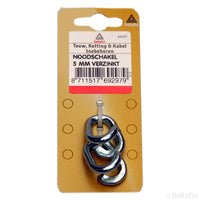 Deltafix noodschakel 5mm verzinkt staal 2st