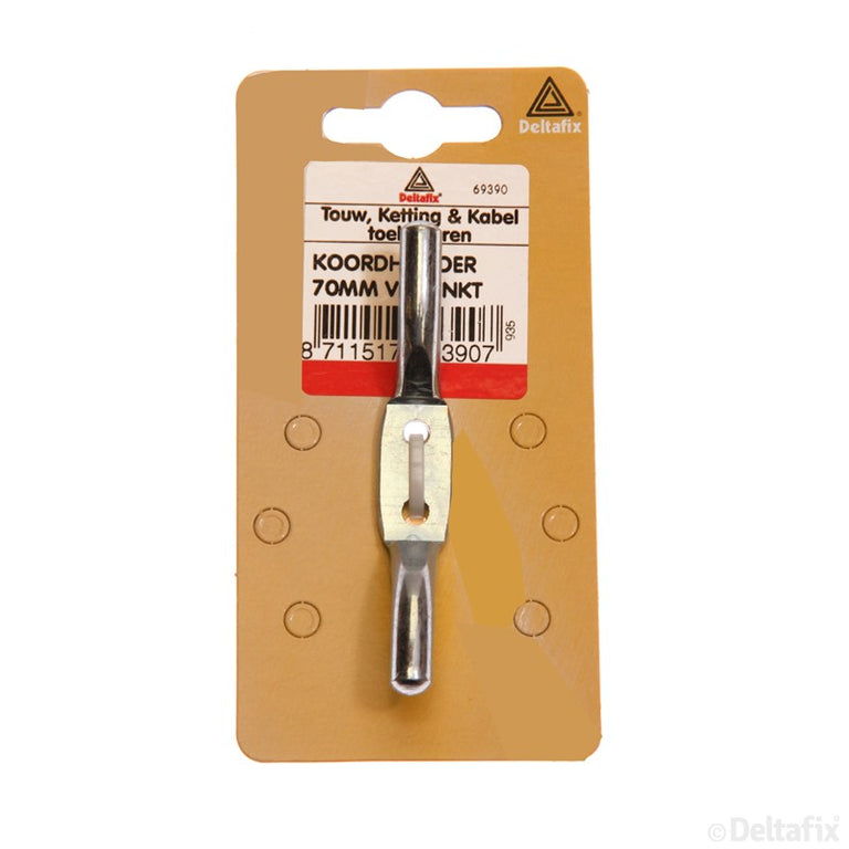 Deltafix koordhouder 70mm verzinkt staal