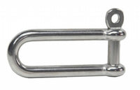 Deltafix D-sluiting RVS 4mm