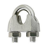 Deltafix staaldraadklem 2mm RVS 2st