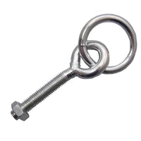 Deltafix aanlegring RVS 10x100mm