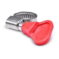 Deltafix slangklem met vleugelmoer verzinkt ⌀ 10mm-⌀ 16mm