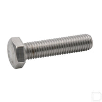 Deltafix zeskanttapbout RVS M6x40mm