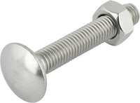 Deltafix slotbout RVS M8x50mm