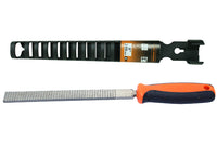 Skandia platte vijl / rasp 200 mm basterd