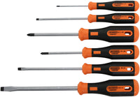 Skandia schroevendraaierset met sleuf-&kruiskop PZ 6-delig