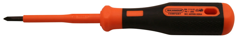 Skandia VDE schroevendraaier PH1x80mm