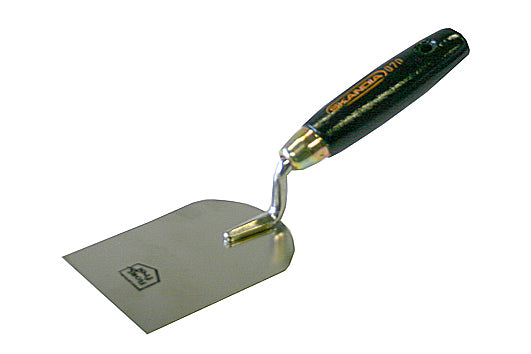 Skandia stukadoorsbandtroffel RVS 80mm