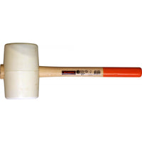 Skandia rubberhamer hard wit 83 mm